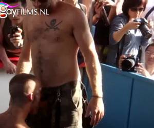 Openbare gay sex op de Folsom Street Fair